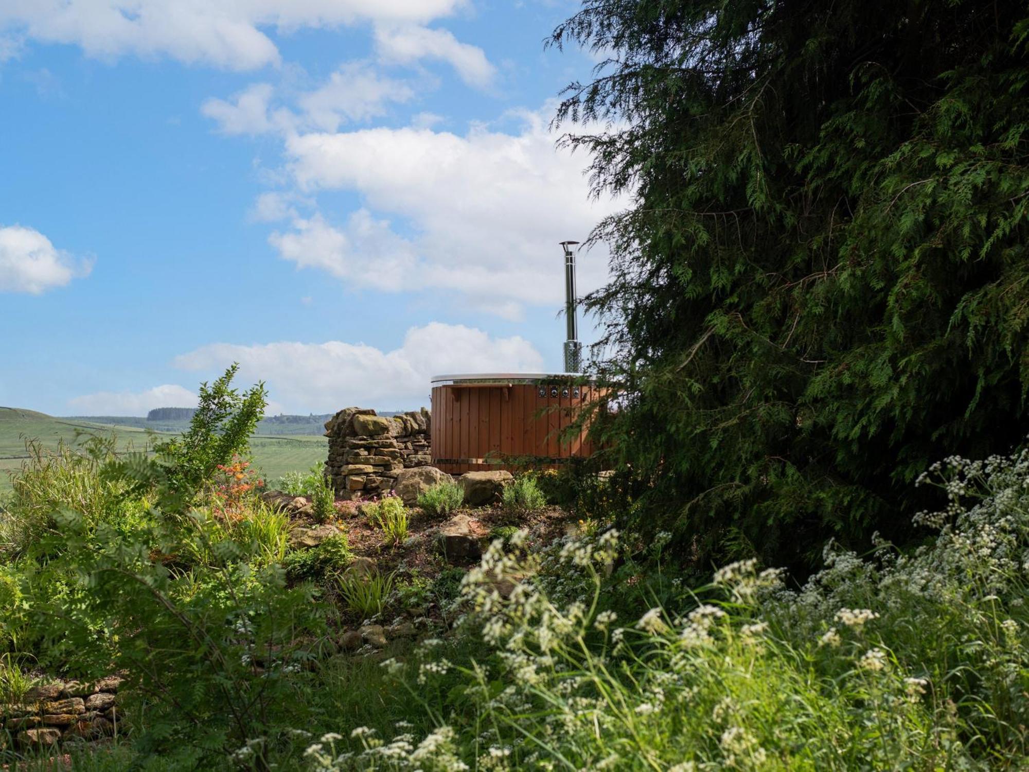 Broomstick Cottage Elsdon Exteriör bild